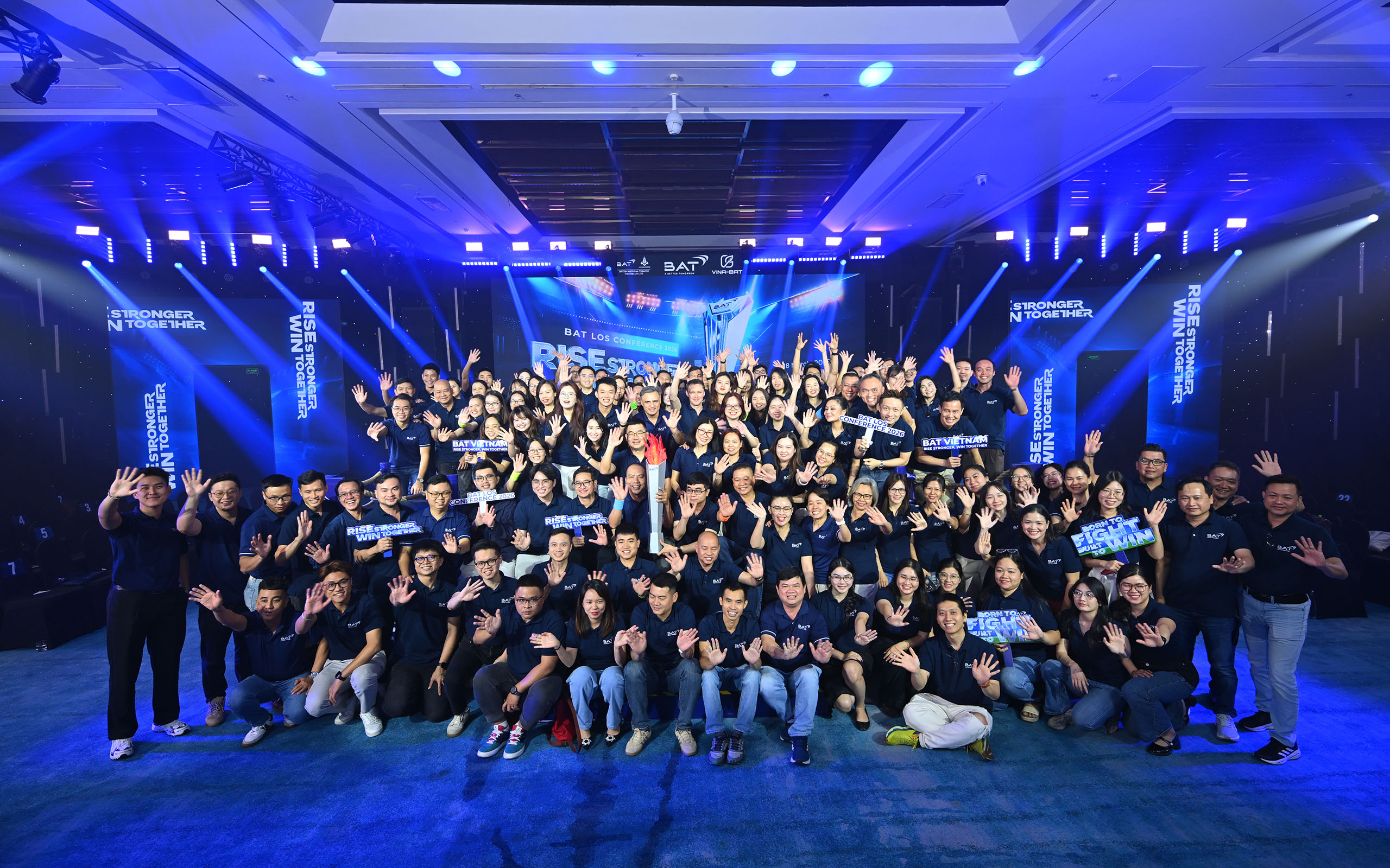 Vietnam Line of Sight 2026 employees together