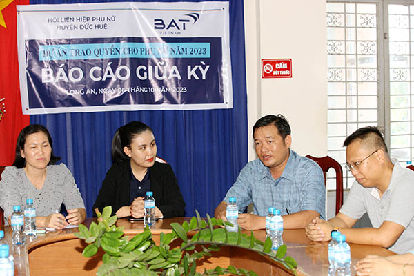 Supporting underprivileged women in remote areas to do business and improve their living quality
