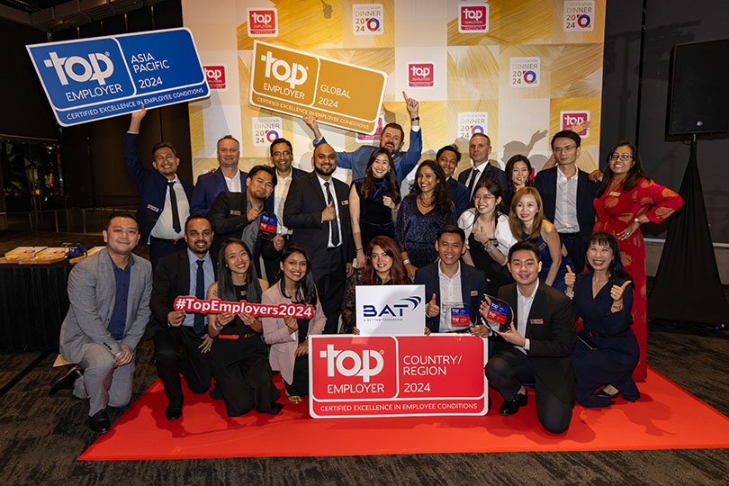  BAT Vietnam Certified As A Top Employer In Asia Pacific For The Fourth Time