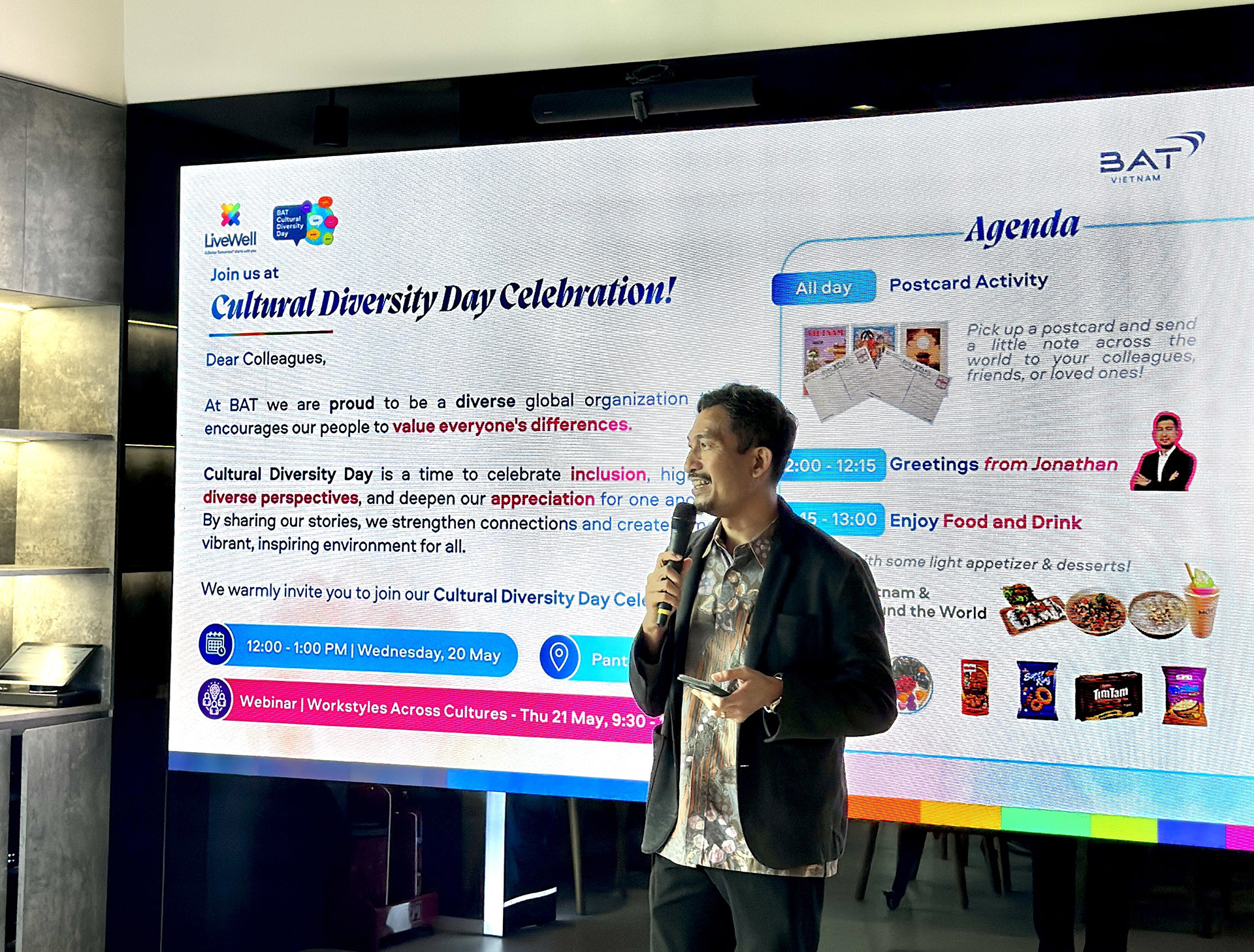Global Diversity Day Celebration presentation
