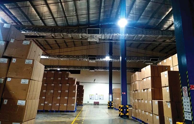  An simple application such as LED light also contributes to reducing the carbon footprint of the factory