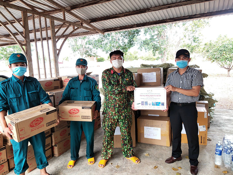 BAT supports the people of Gia Lai province to overcome difficulties during the Covid-19 epidemic with necessities.