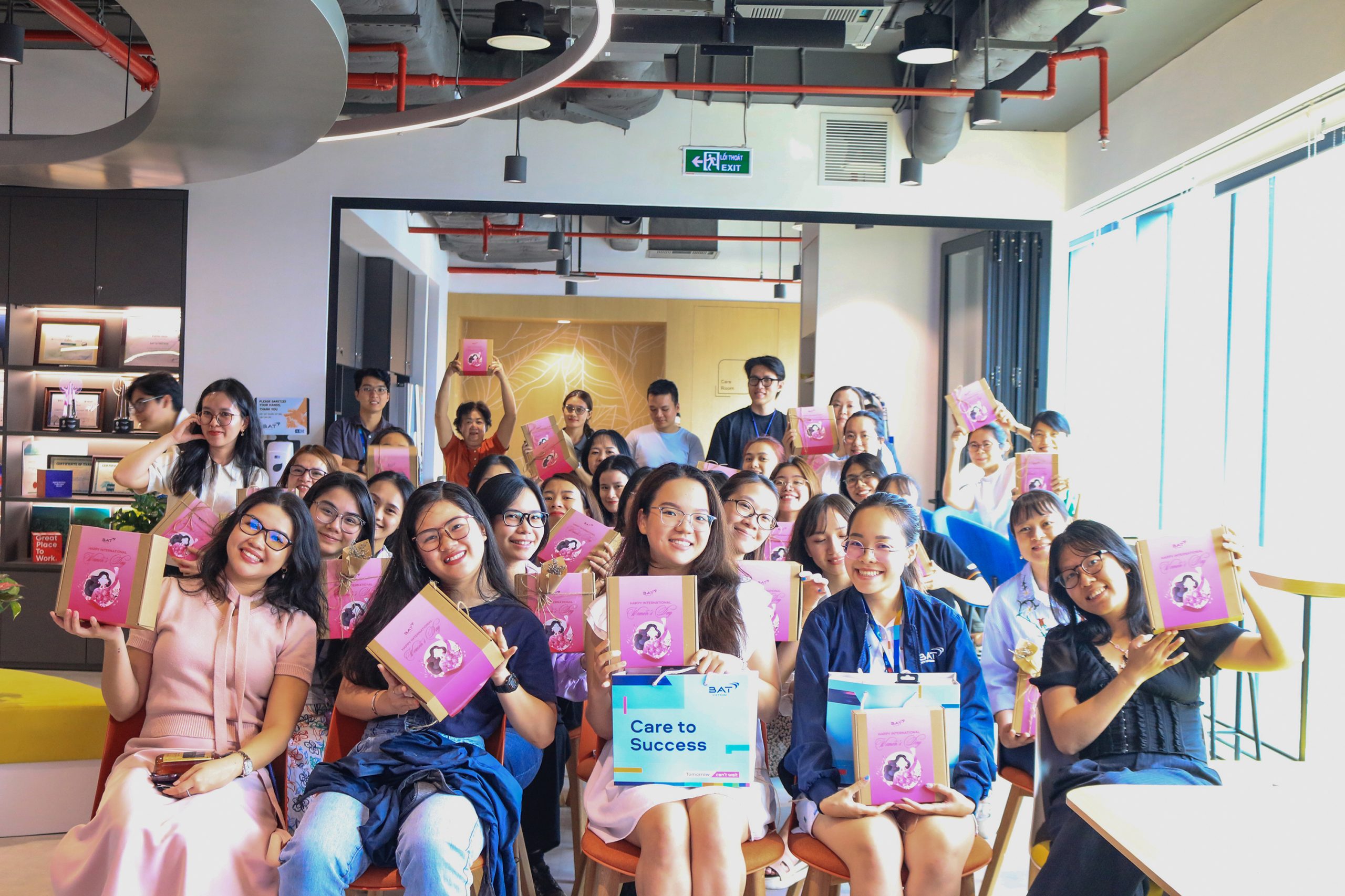 In 2024, the company achieved 47% female representation in management roles. Photo courtesy of BAT Vietnam