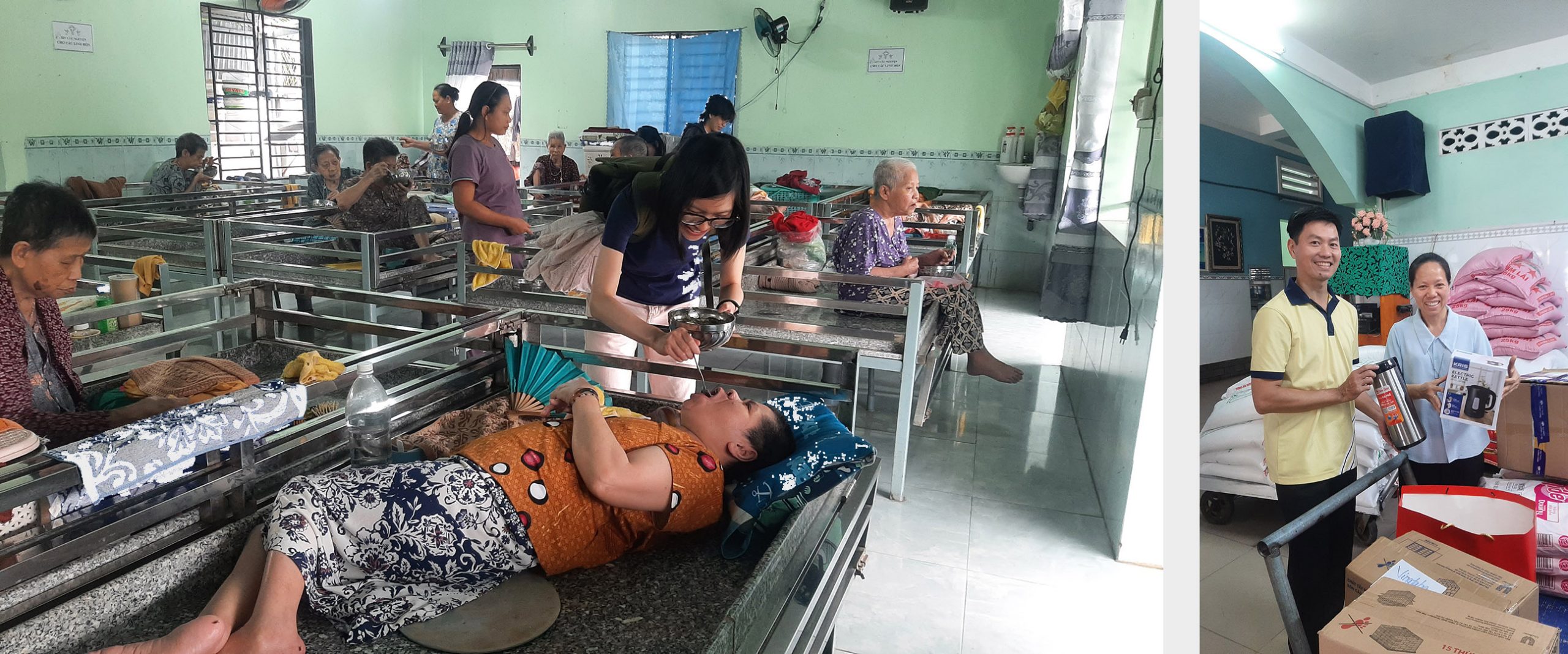 BAT Vietnam's activities at Suoi Tien Nursing Home.