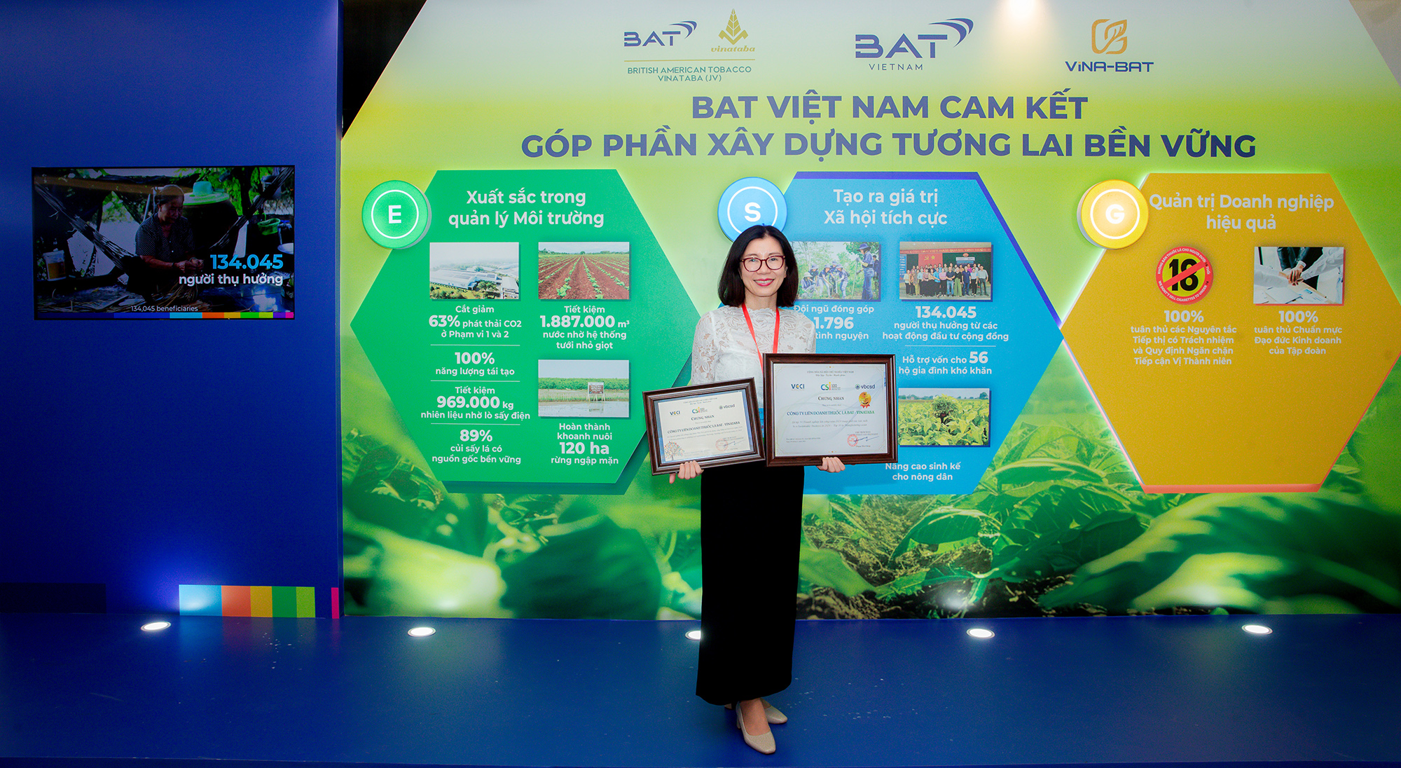 BAT Vietnam CSI certificates presentation