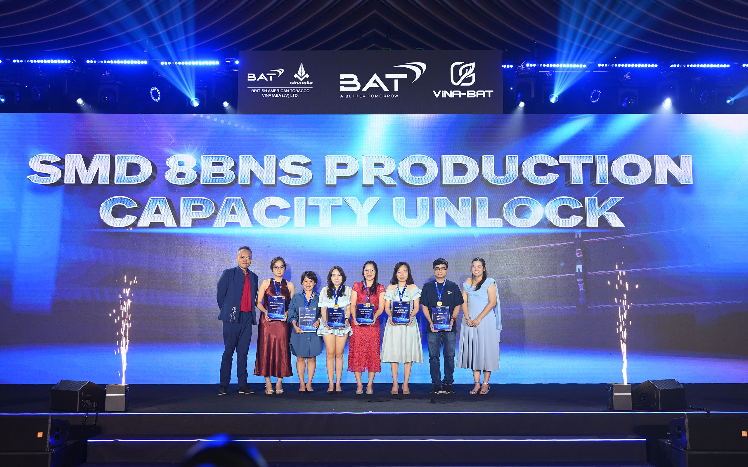 Award - SMD 8Bns production capacity unlock