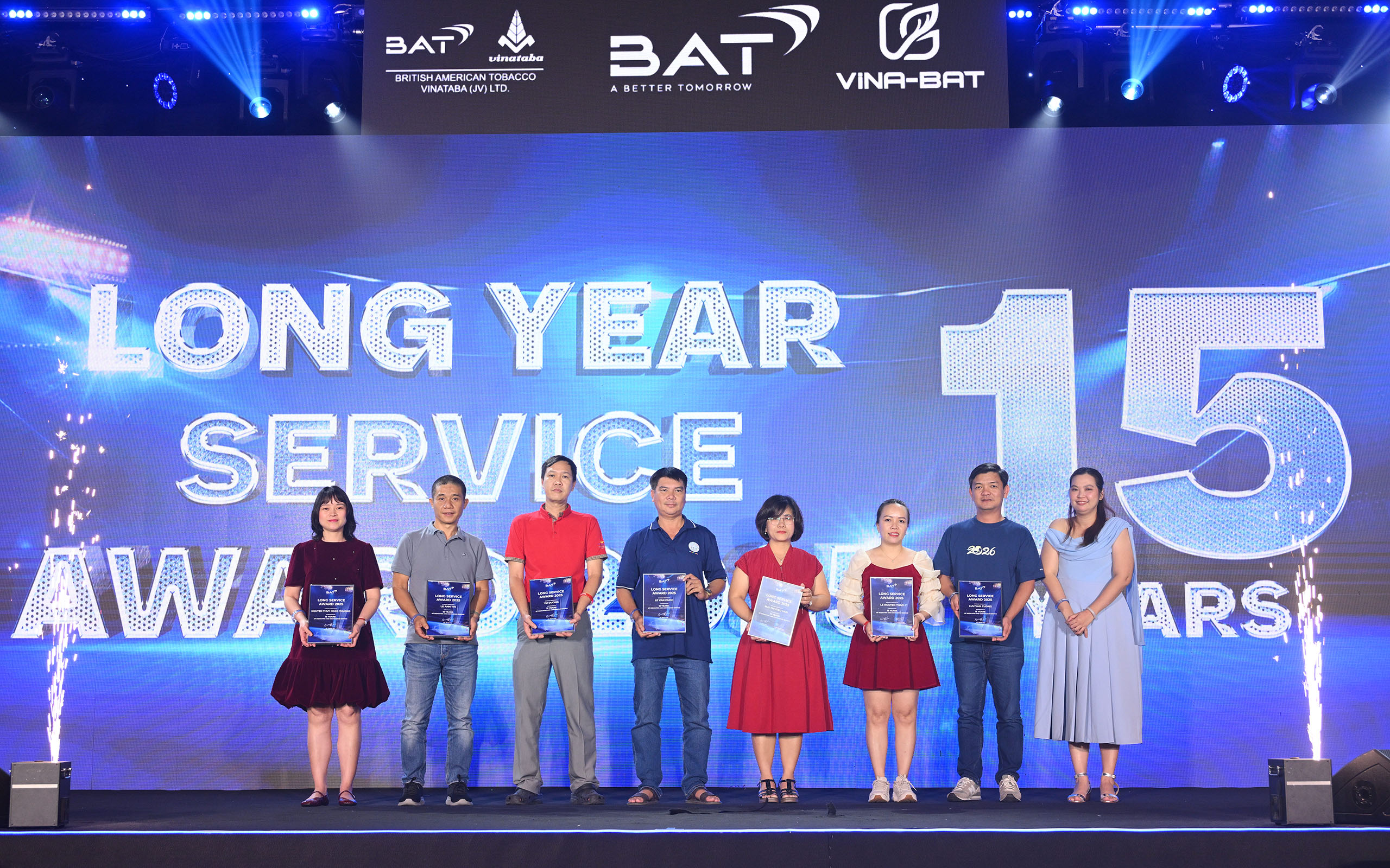 Long service award - 15 years