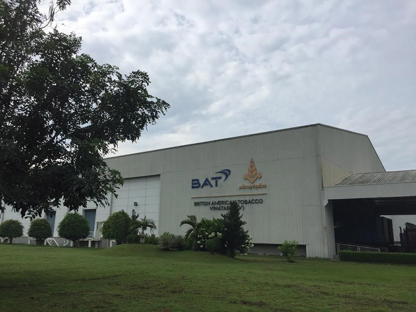 Nhà máy liên doanh thuốc lá BAT- Vinataba tại Biên Hòa, tỉnh Đồng Nai triển khai các sáng kiến nhằm không có rác thải ra môi trường.