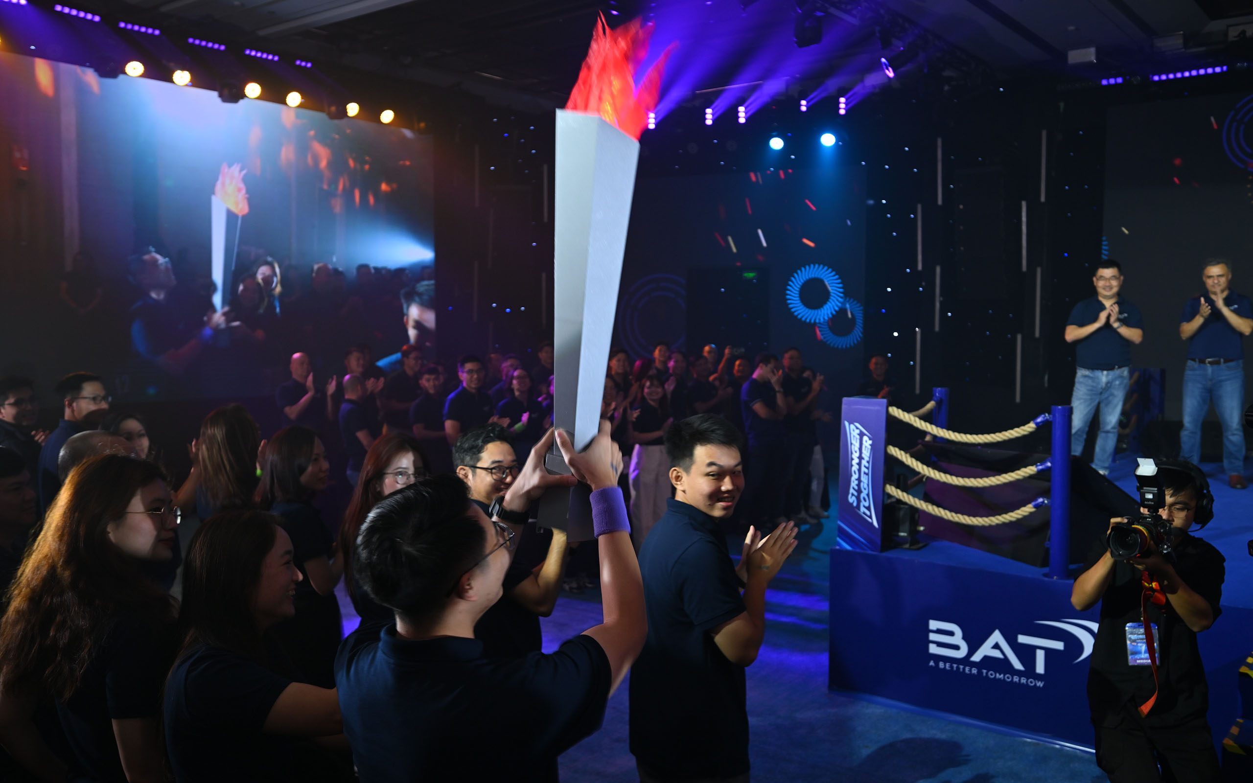 Company meeting activity