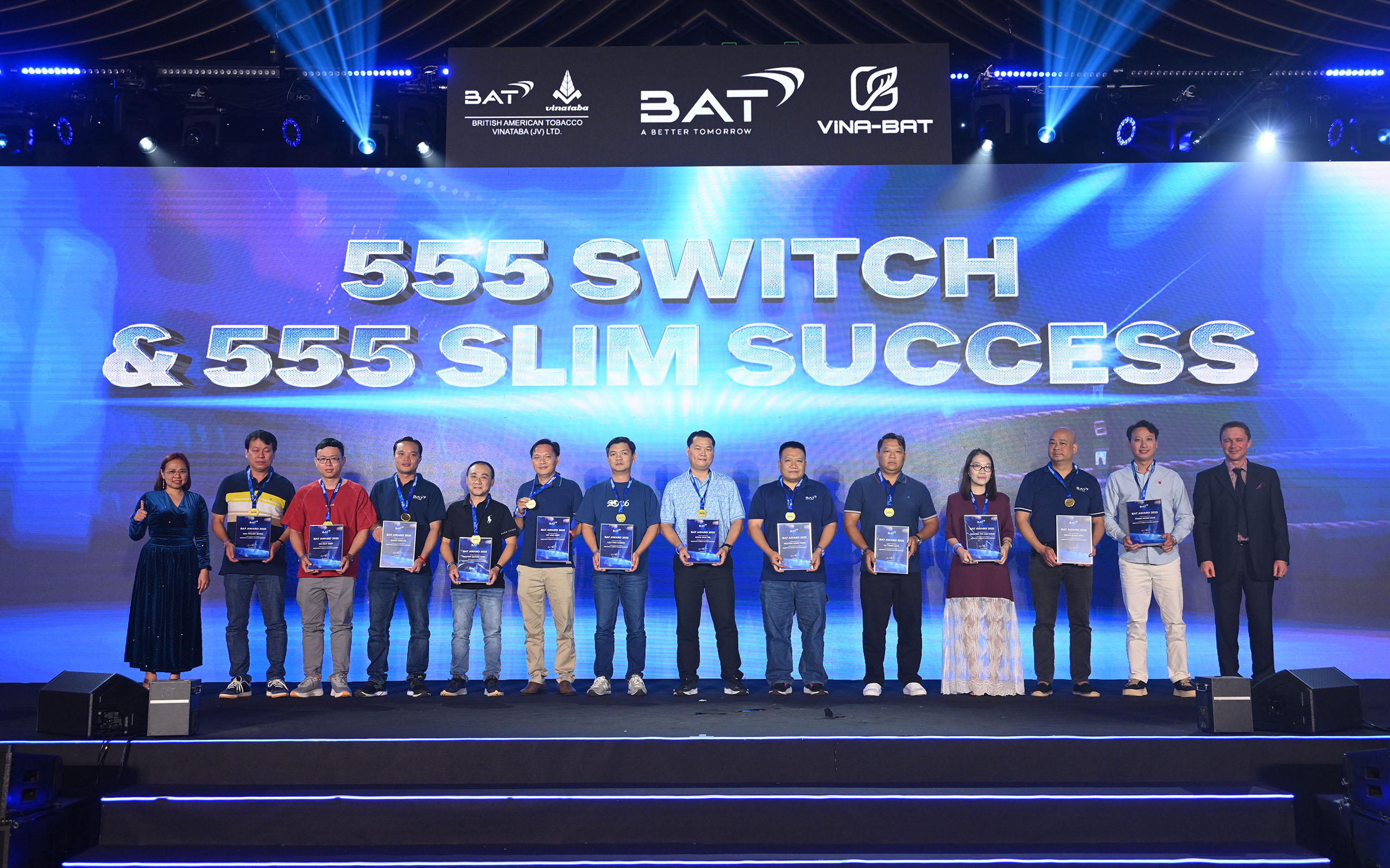 Award - 555 Switch and 555 Slim success