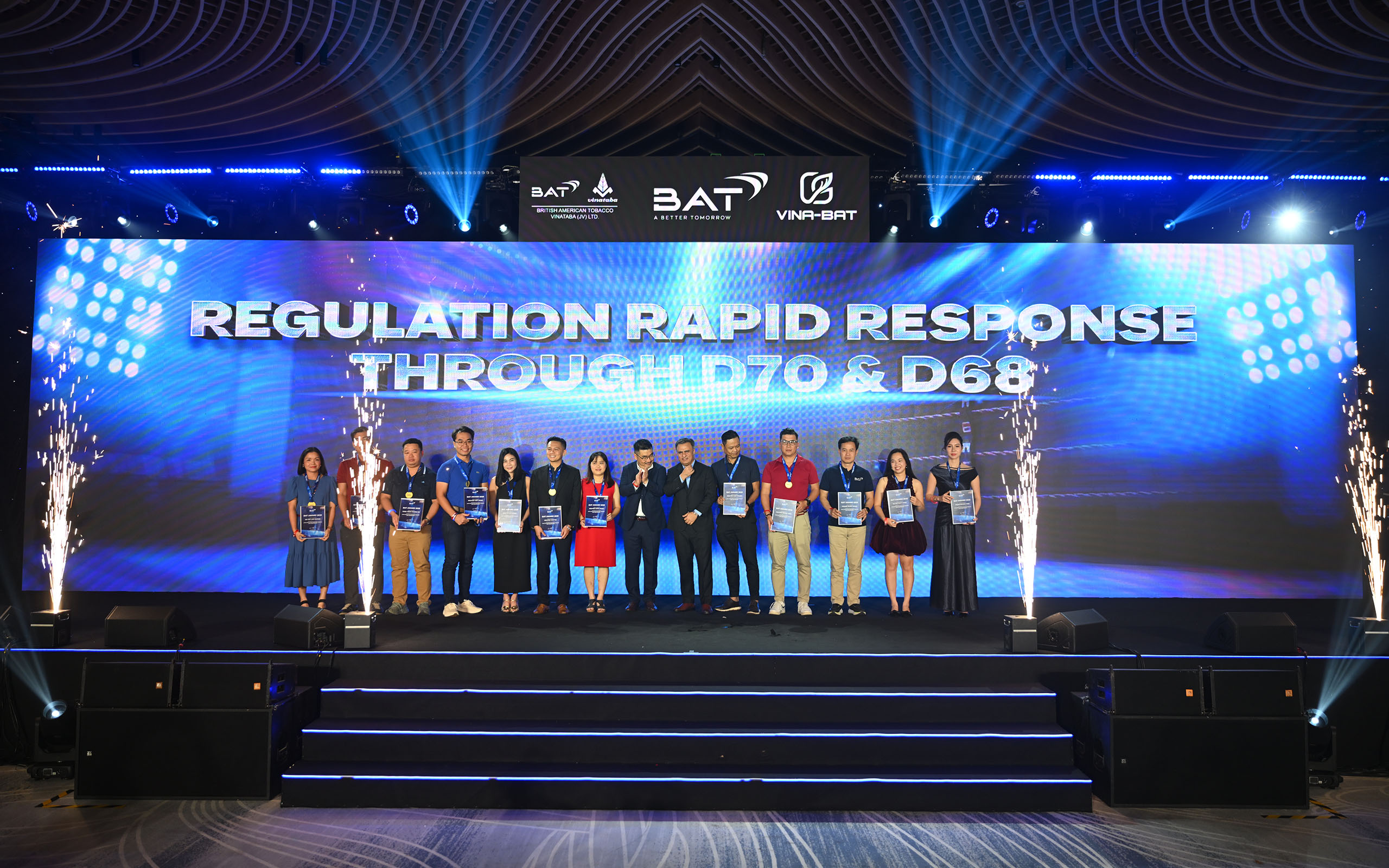 Award - Regulation rapid response through D70 and D68